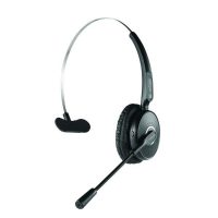 Over ear Mono Bluetooth Headset w/ HD Voice Clarity. Noise-Cancelling Microphone