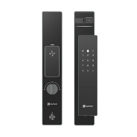 Smart Face Recognition Door Lock with Built-in Viewer. 4" Colour Screen, 2-Way Audio