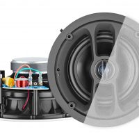 Audio 6.5'' Wi-Fi & Bluetooth Ceiling Speakers Active Passiv RMS Power 60W 0.75'' Silk Dome