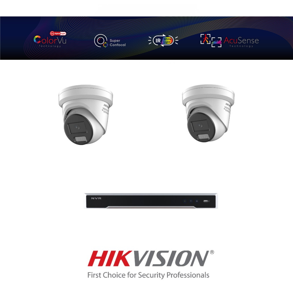 Hikvision HIK8MPCVIPCCTVKIT1