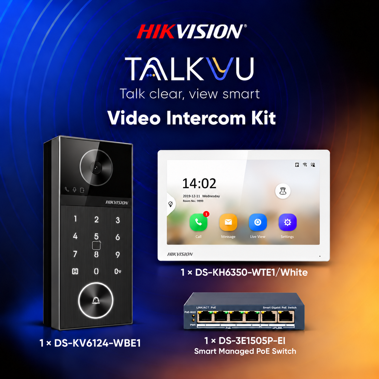 Hikvision TalkVu-Intercom-Kit-2